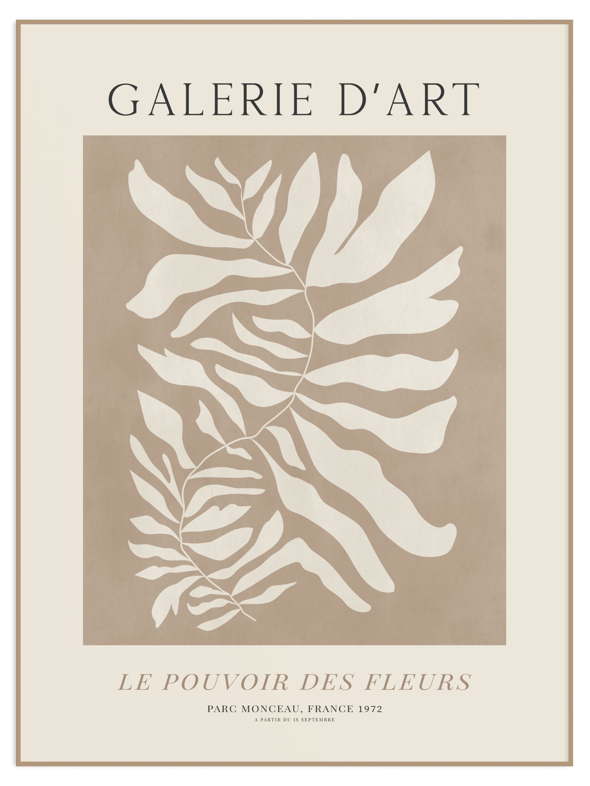 Piękny plakat galerie d art (sklep) Plakat galerie d'art - obrazek 1