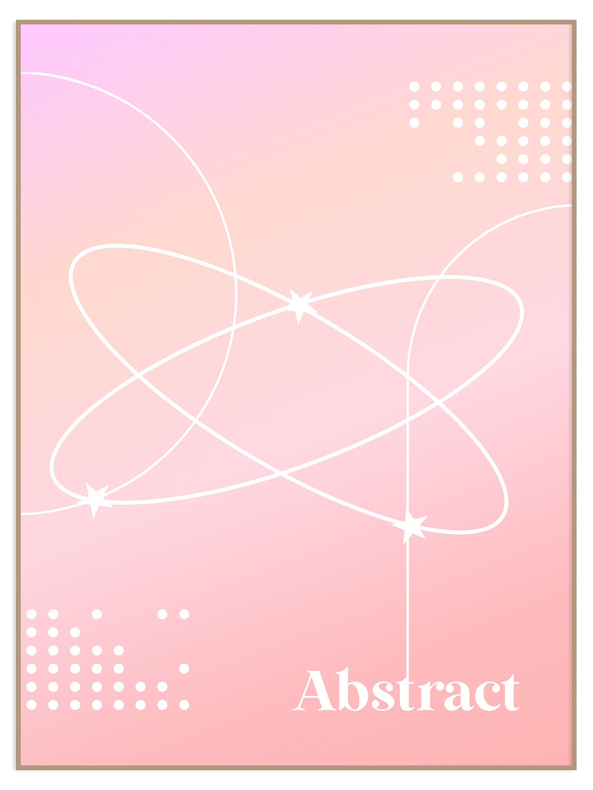 Plakat Aesthetic Abstract bez marginesu (l) Plakat aesthetic abstract - obrazek 1