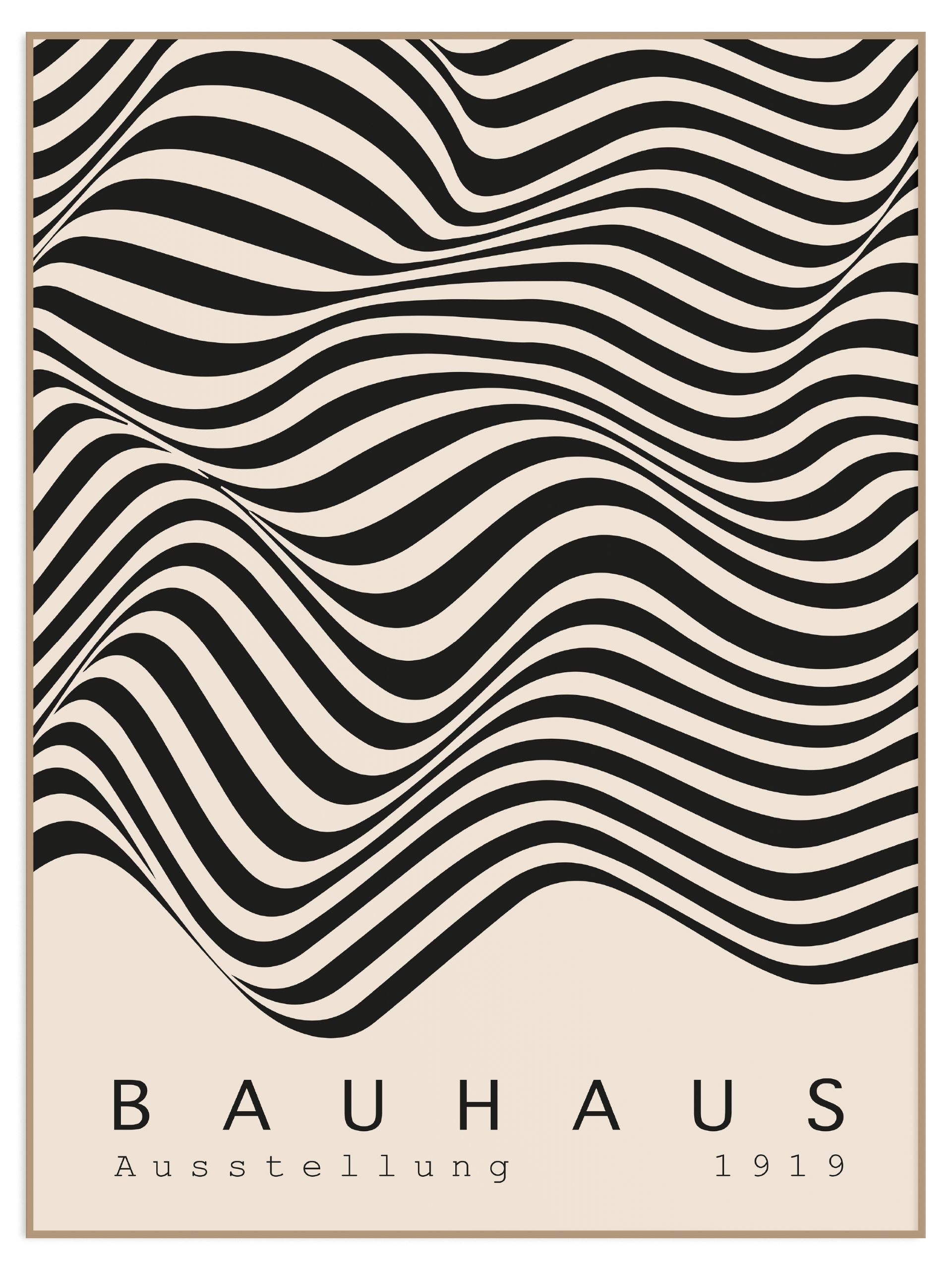 Plakat Bauhaus Ausstellung bez marginesu (l) Plakat Bauhaus Ausstellung - obrazek 1