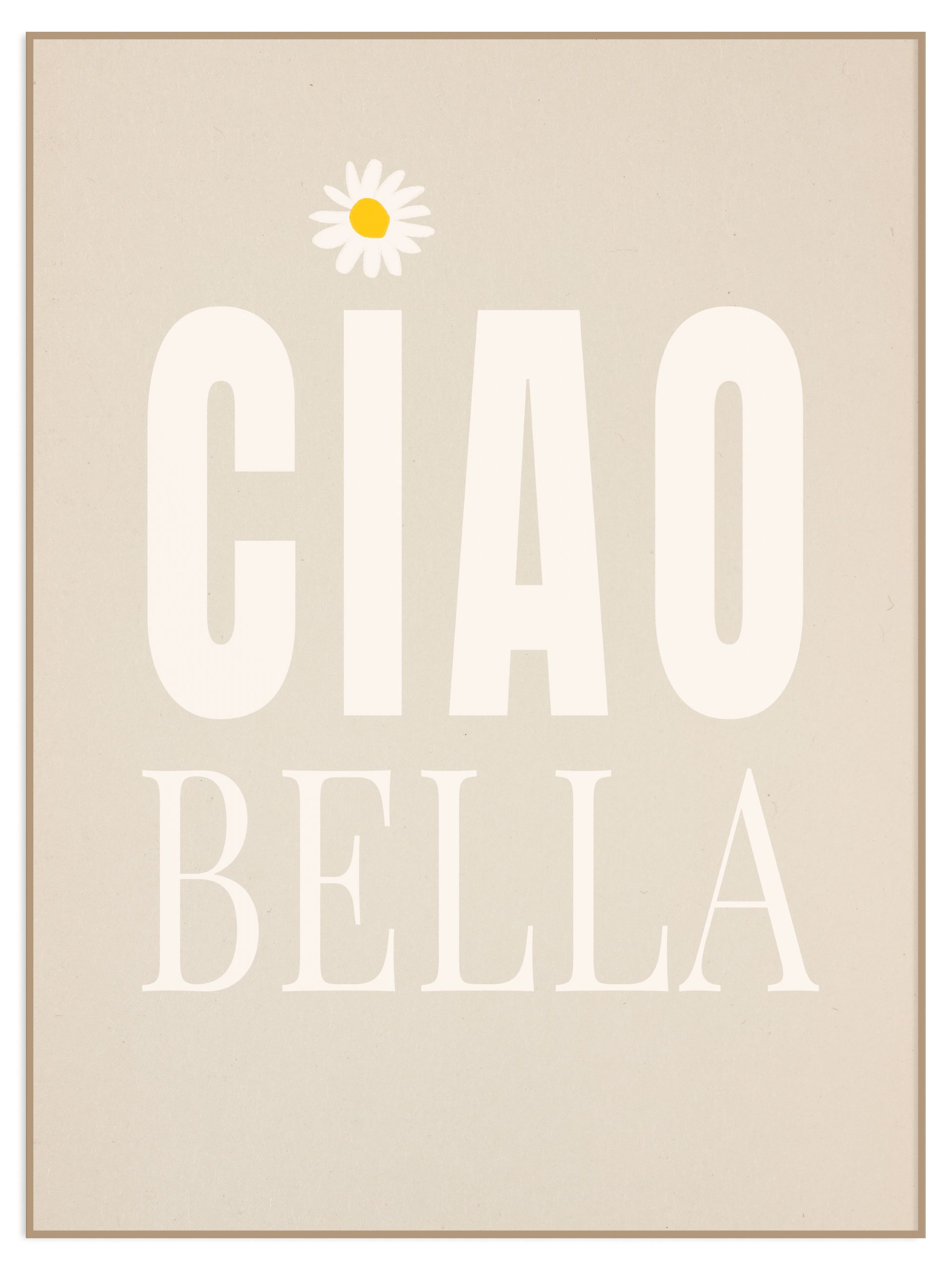Plakat CIAO Bella - bez marginesu (l) Plakat CIAO Bella - obrazek 1
