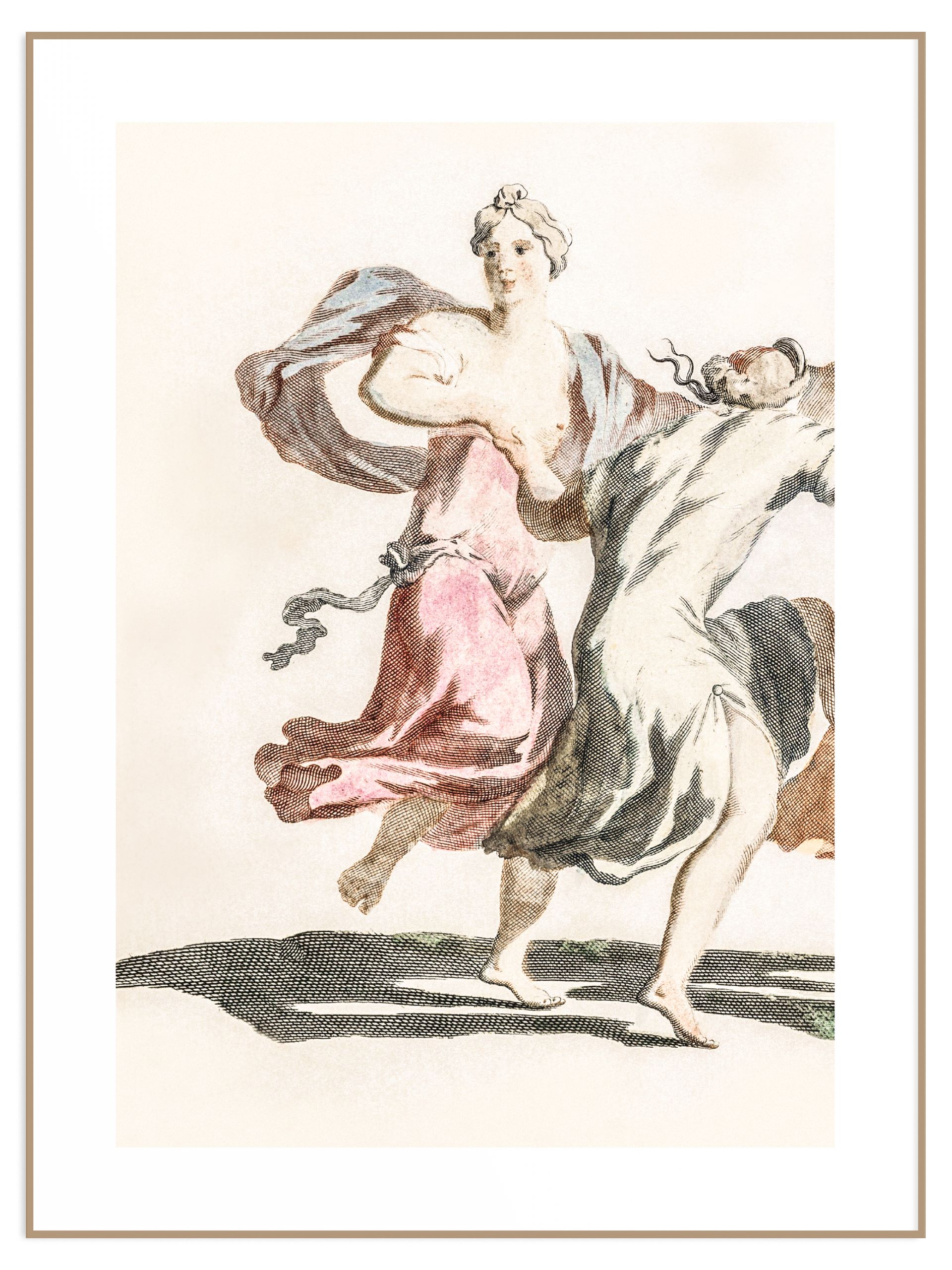 Plakat Dancing Women by Johan Teyler (l) Plakat Dancing Women by Johan Teyler - obrazek 1