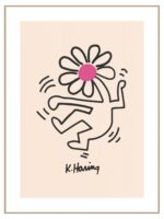 Plakat Keith Haring Flower - obrazek 3