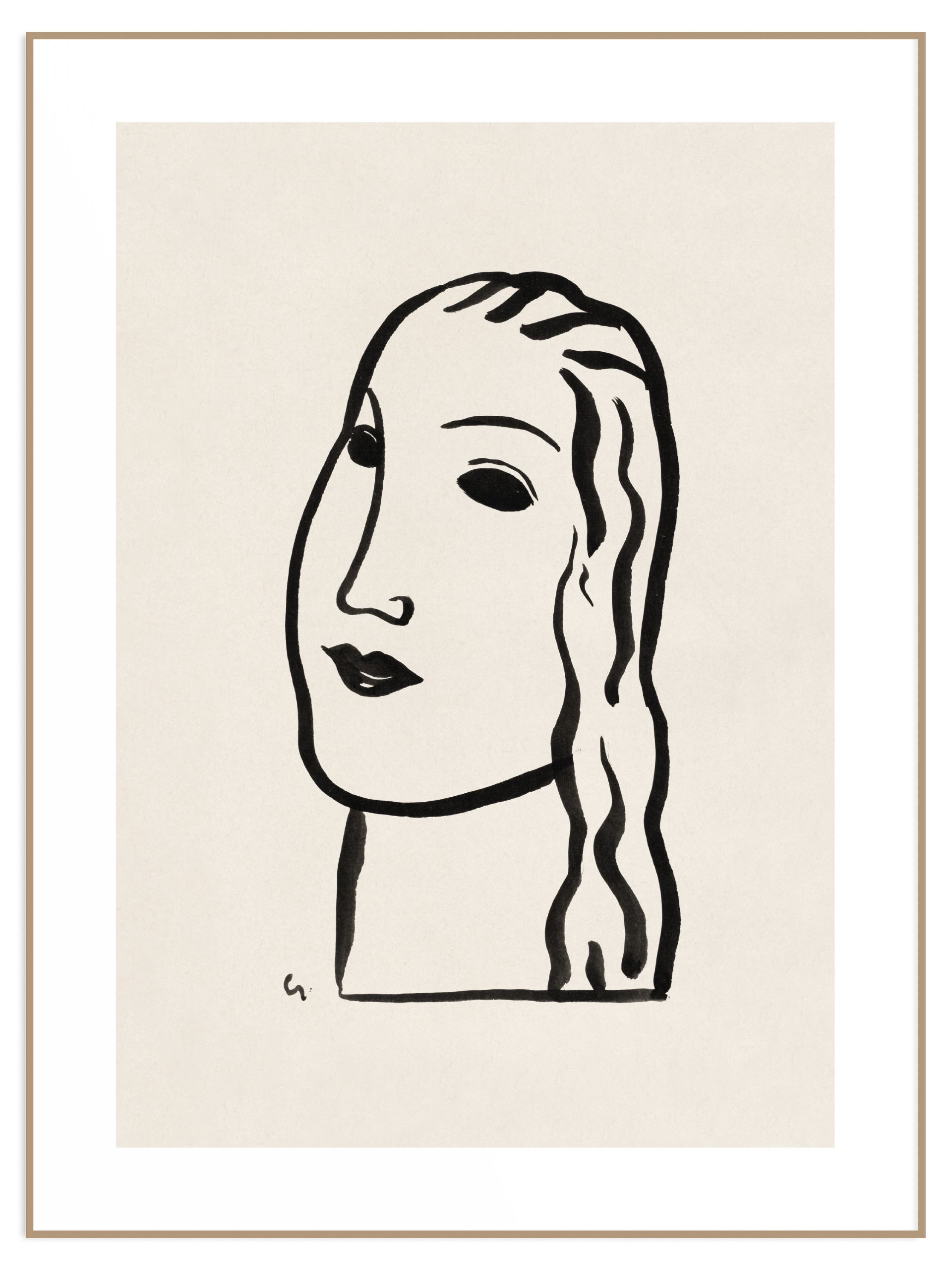Plakat Leo Gestel Portrait of a Woman (l) Plakat Leo Gestel Portrait of a Woman - obrazek 1