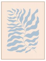 Plakat blue botanicals