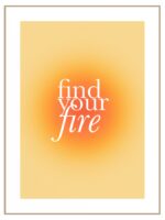 Plakat find your fire - obrazek 3