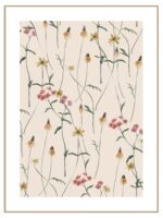 Plakat flower pattern