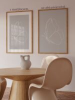 Plakat grey butterfly - obrazek 2