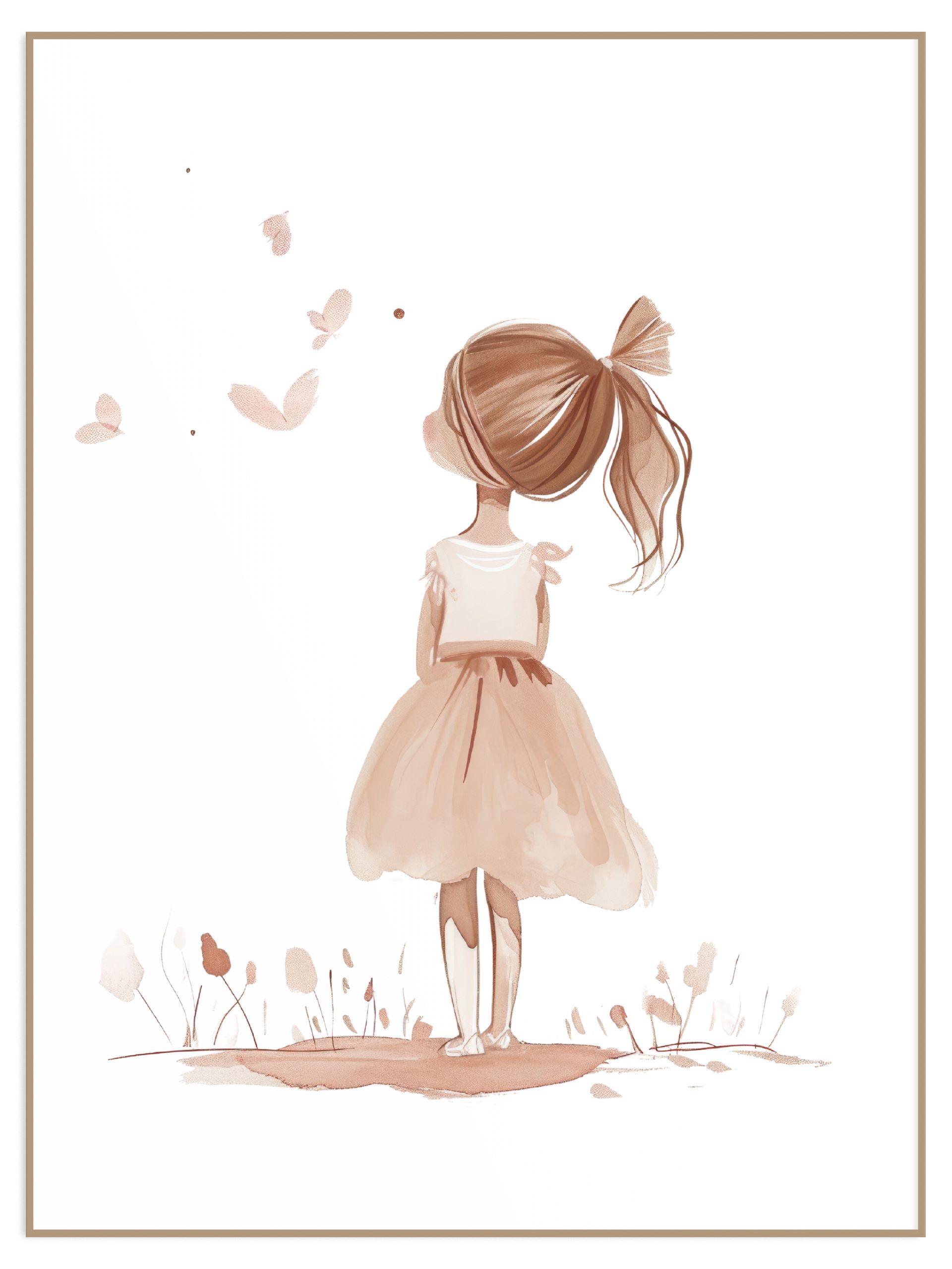 Plakat marzycielka (sklep) Plakat do pokoju dziecka little dreamer - obrazek 1