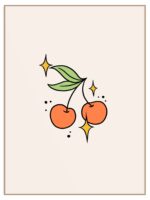 Plakat orange cherries - obrazek 3