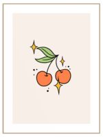 Plakat orange cherries