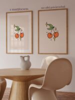 Plakat orange cherries - obrazek 2