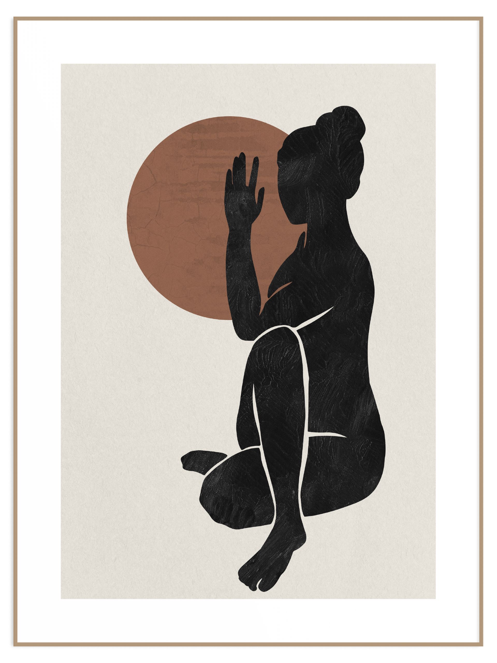 Plakat seated twist (l) Plakat seated twist - obrazek 1