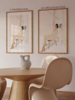 Plakat sitting woman - obrazek 4