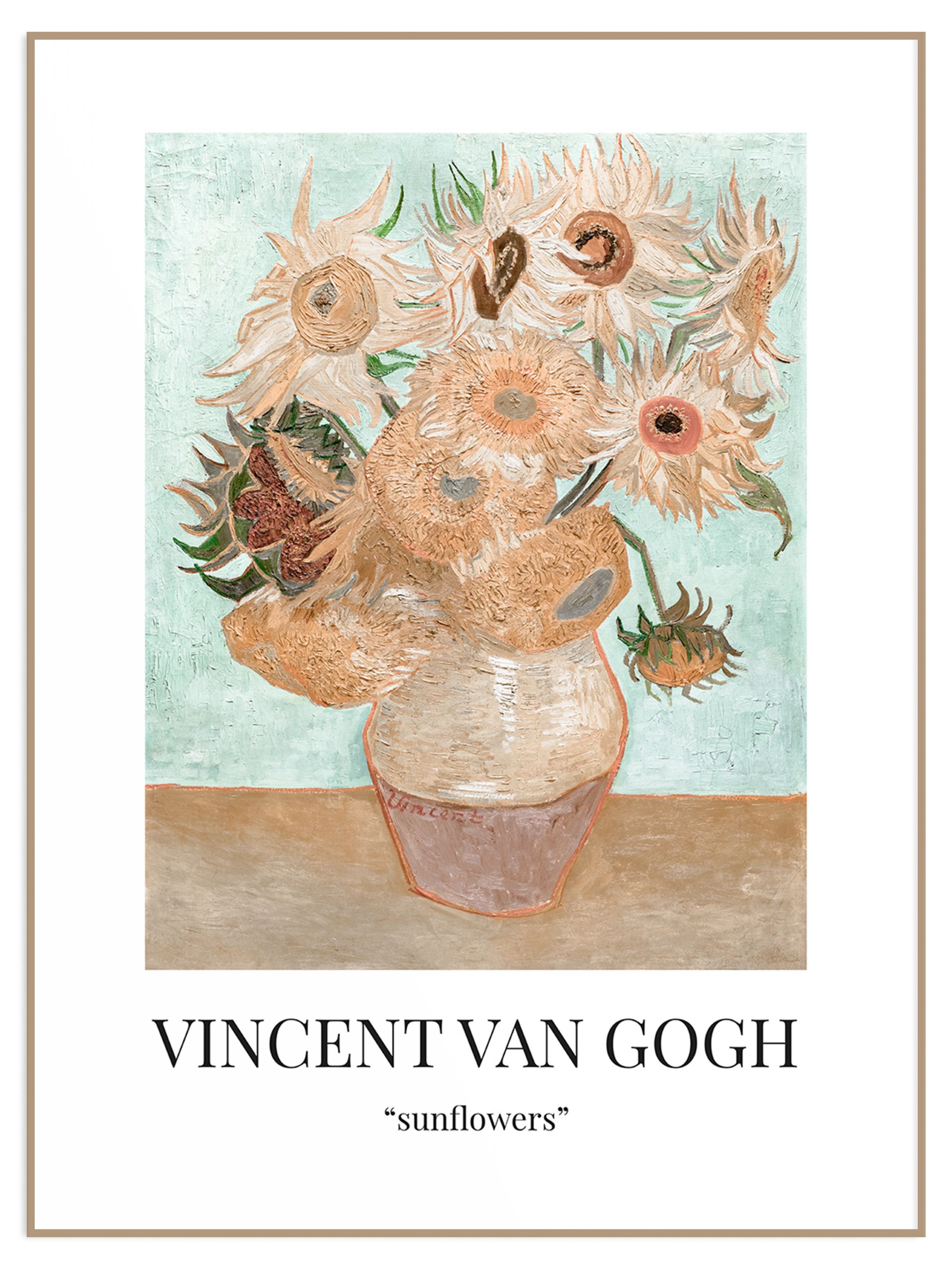 Plakat vincent van gogh sunflowers (sklep) Plakat Vincent van Gogh Sunflowers - obrazek 1